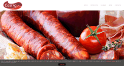 Desktop Screenshot of embutidoscastro.com